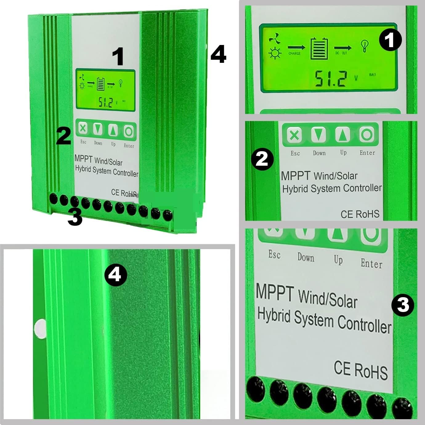 ソーラーパネルキット、ソーラーパネル 120W ポータブルソーラーパネル